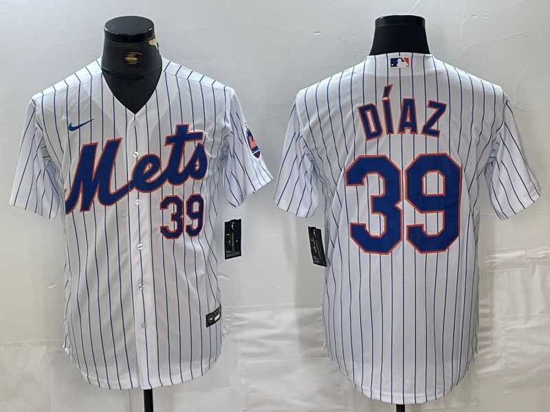 Men's New York Mets #39 Edwin Diaz Number White Stitched Cool Base Nike Jersey,We sell and wholesale Men's New York Mets #39 Edwin Diaz Number White Stitched Cool Base Nike Jersey on line form chian!